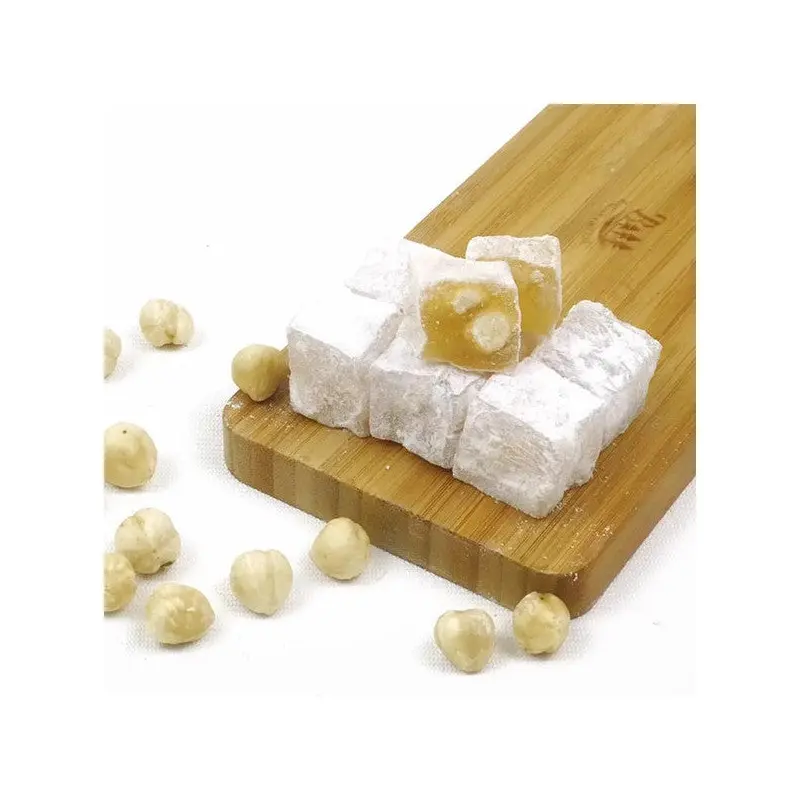 Plain Hazelnut Turkish Delight 500 Grams