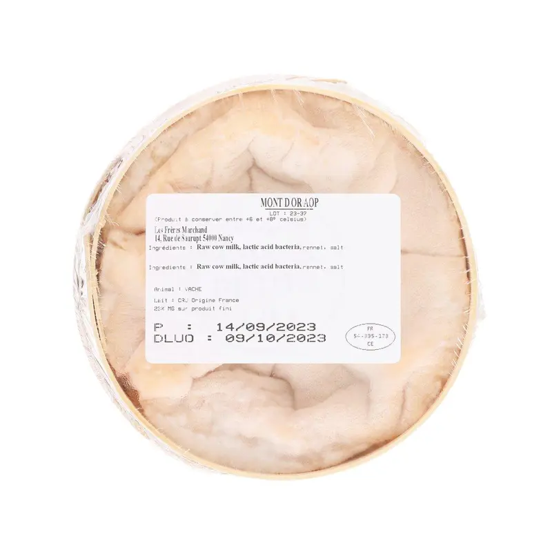 LES FRERES MARCHAND Mont d'Or AOP Raw Milk Cheese (1pc)