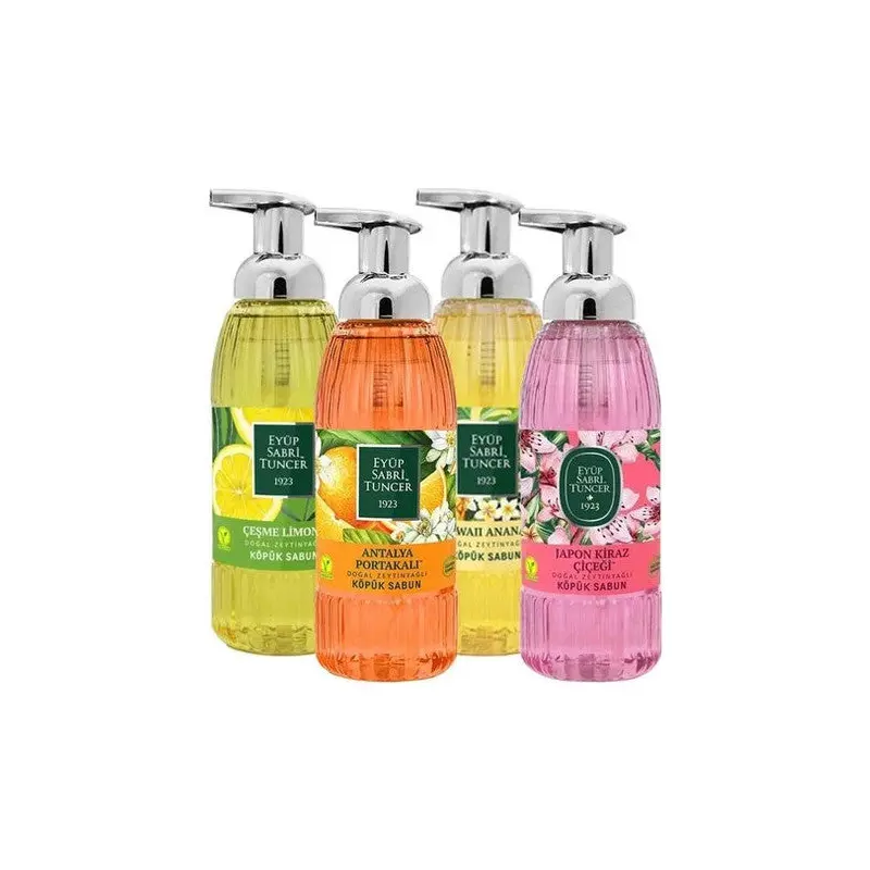 Eyp Sabri Tuncer 4 Types Of Foam Soaps 4X500 Ml