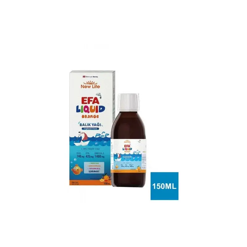 New Life Efa Liquid Orange 150 Ml