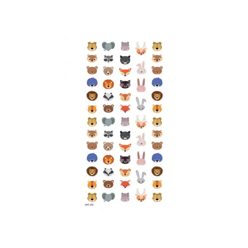 Animals Nail Tattoo, Nail Art, Nail Sticker