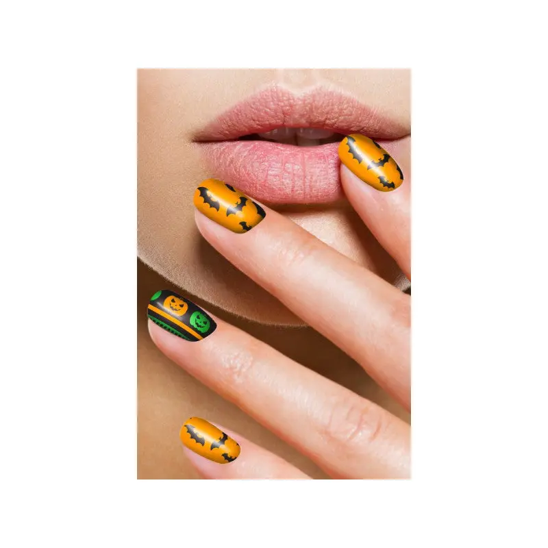 Halloween-3 Nail Tattoo, Nail Art, Nail Sticker