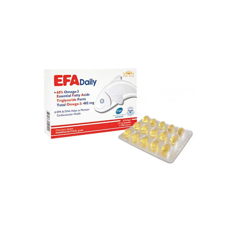 New Life Efa Daily 30 Capsules Fish Oil