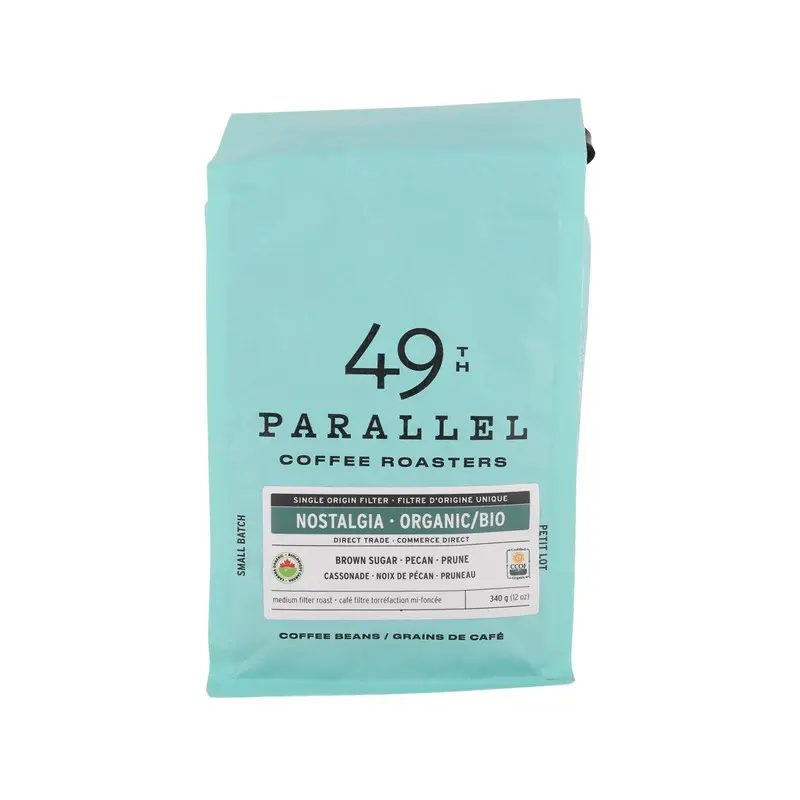 49TH PARALLEL Nostalgia Organic Coffee Bean  (340g)