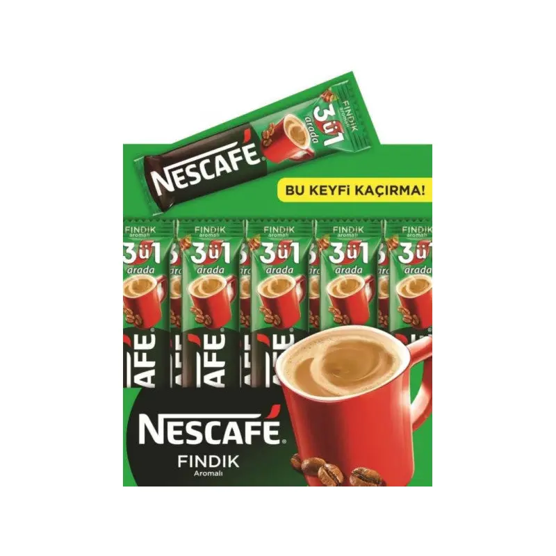 Nestle Nescafe 3 in 1 Hazelnut 48 Pieces 17G Leia Hazelnut 12515292