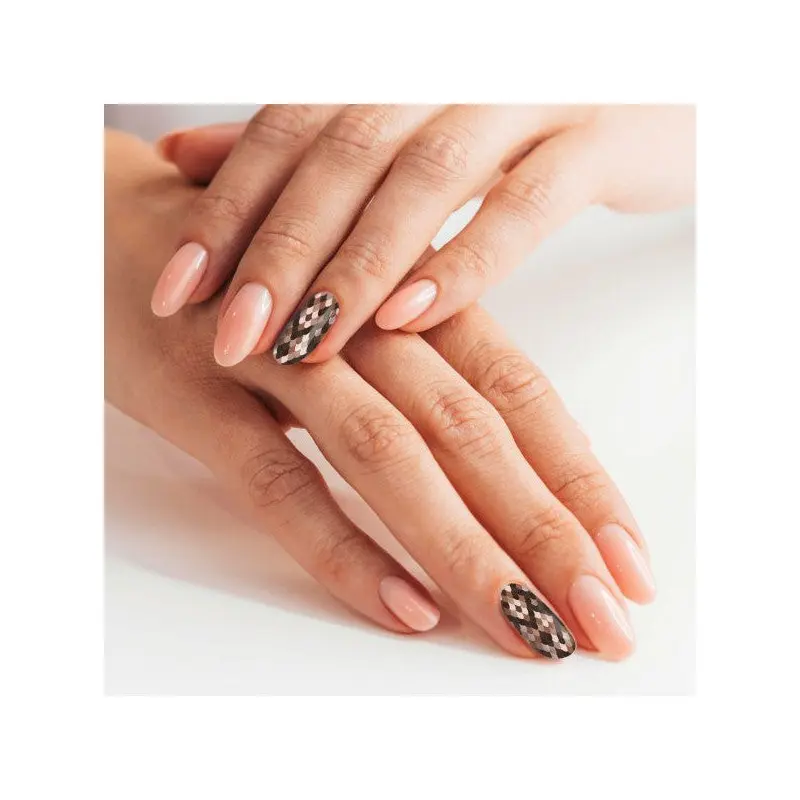 2 Piece Snake Patterned Nail Tattoo, Nail Sticker, Nail Tattoo, Nail Art