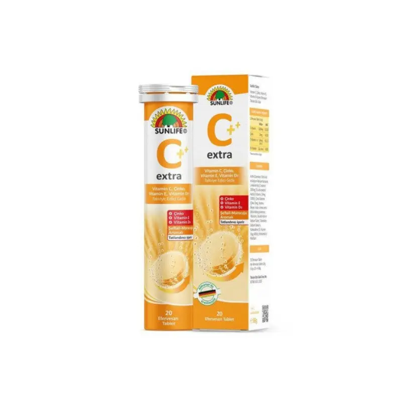 Sunlife Vitamin C Extra 20 Effervescent Tablets