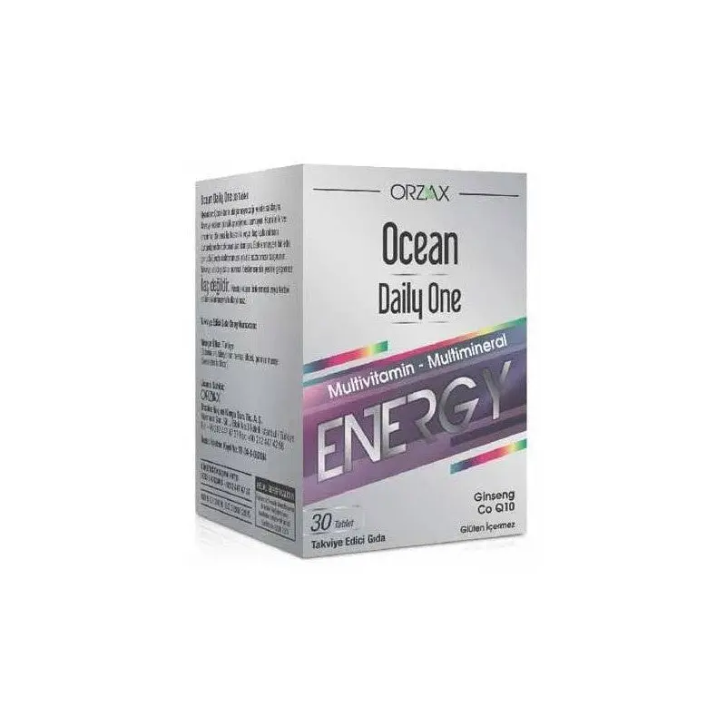 Ocean Daily One Energy 30 Tablets - Food Supplement