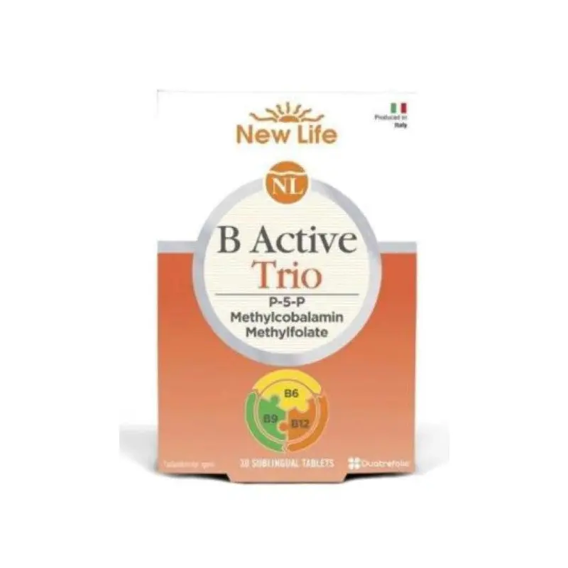 New Life B Active Trio 30 Sublingual Tablet