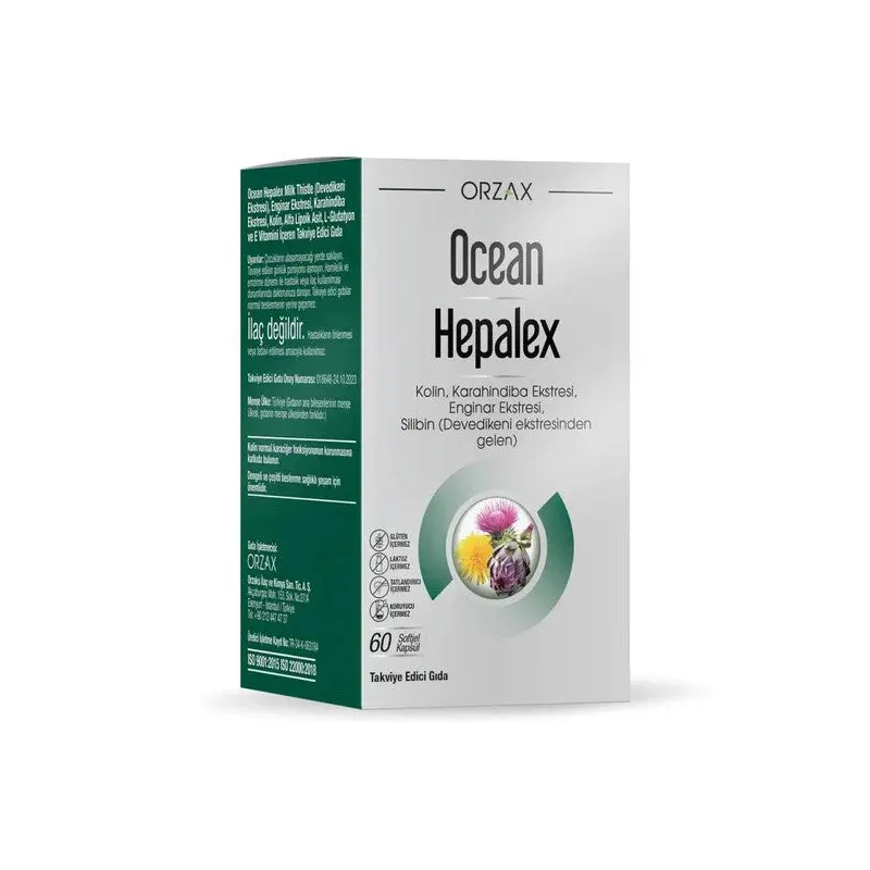 Orzax Ocean Hepalex 60 Capsules