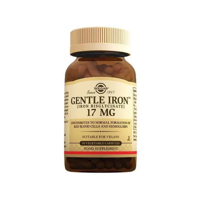 Solgar Gentle Iron 17Mg 90 Capsules