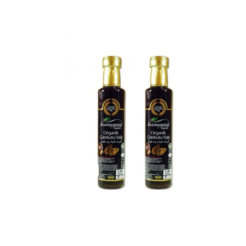 Harmanyeri Organic Black Cumin Oil 2 Pieces X 250 Ml