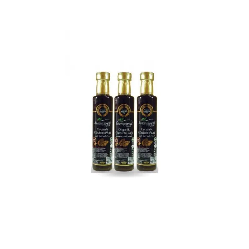 Harmanyeri Organic Black Cumin Oil 250 Ml 3 Pieces