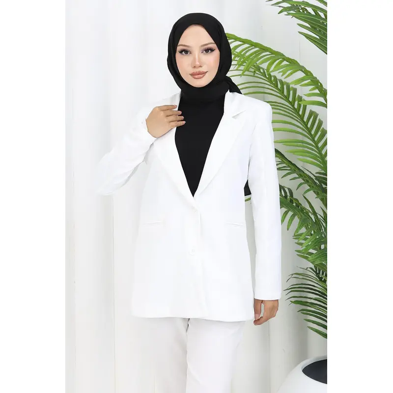 Women's Jacket White 6146