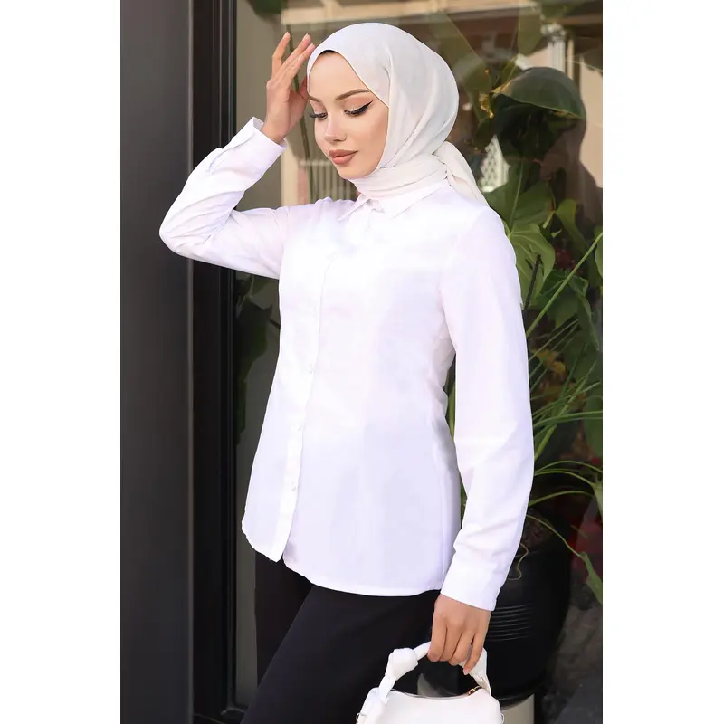 Women's Shirt White 19258