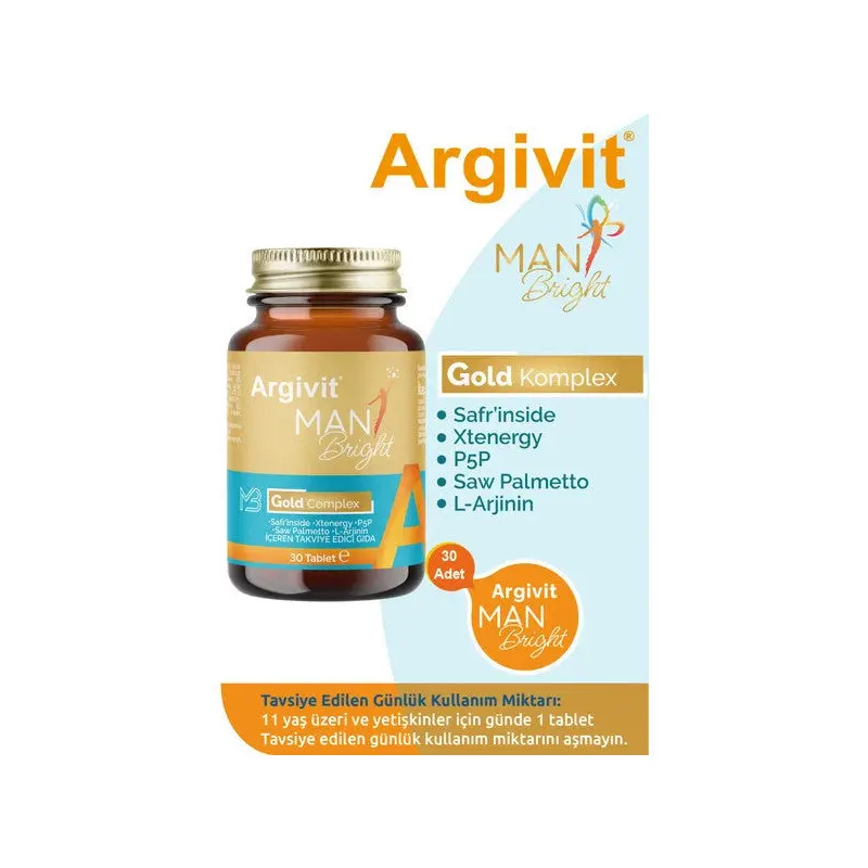Argivit Man Bright 30 Tablet