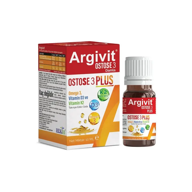 Argivit Ostosse3 Plus Drop 10Ml