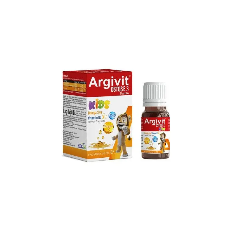 Argivit Ostosse3 Kids Drops 10Ml