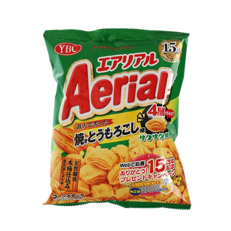 YBC Aerial Corn Snack - Roasted Corn  (65g)