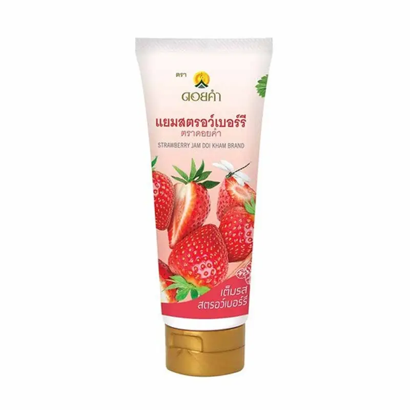 Doi Kham Jam Tube Strawberry Flavor 130g