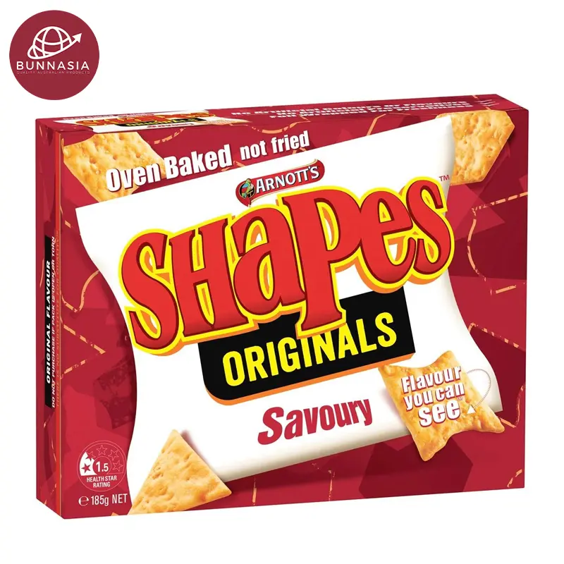 Arnott's Shapes Originals Savory Flavor 185g