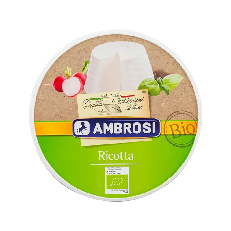 AMBROSI Organic Ricotta Cheese  (250g)