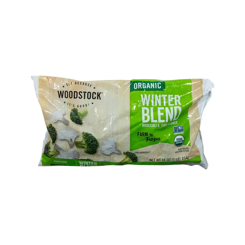 WOODSTOCK Organic Winter Blend - Broccoli & Cauliflower  (454g)