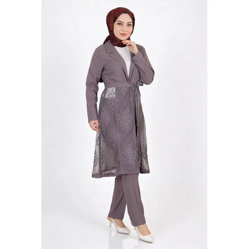 Lace Suit Anthracite 9331