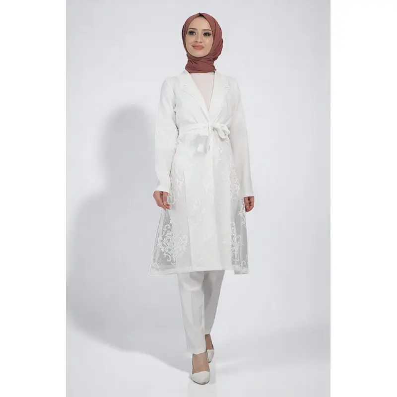 Lace Suit White 9331
