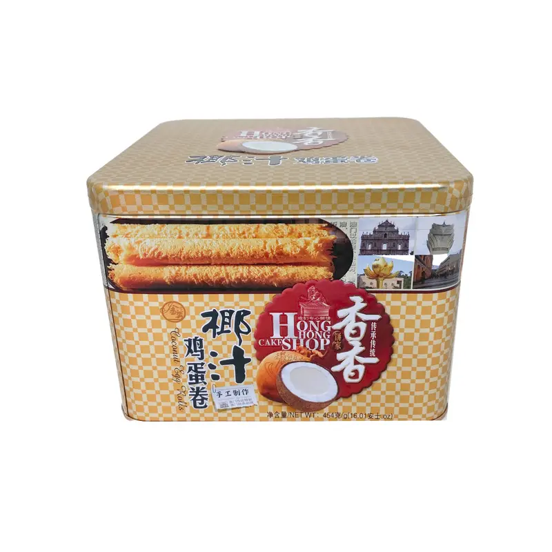 Coconut Egg Cracker Roll