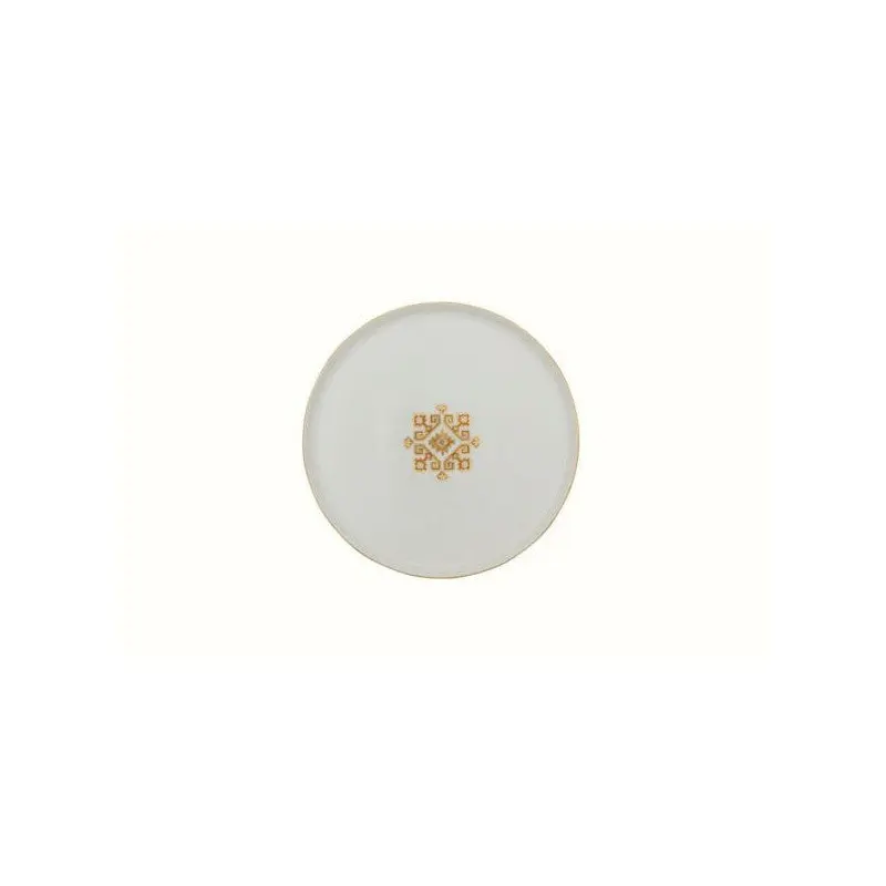 Porland Arabesque Pattern Flat Plate 21Cm
