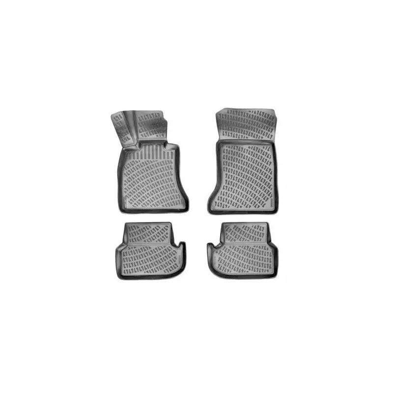 Bmw 5 Series (F10) 2013-2016 3D Floor Mat Black