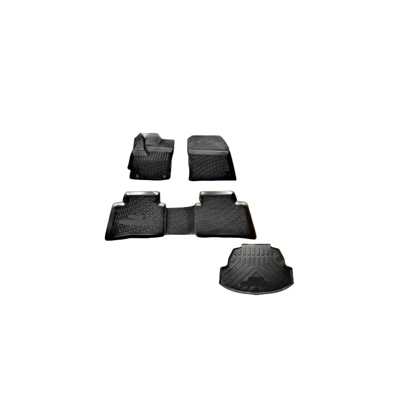 Floor Mats and Cargo Liner for Toyota Corolla Sedan 2019 or Newer 3D Black Set