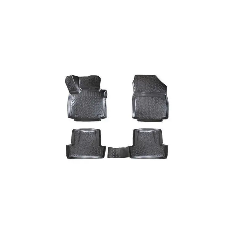 Floor Mats for Renault Clio 4 2012 or Newer 3D Molded Design