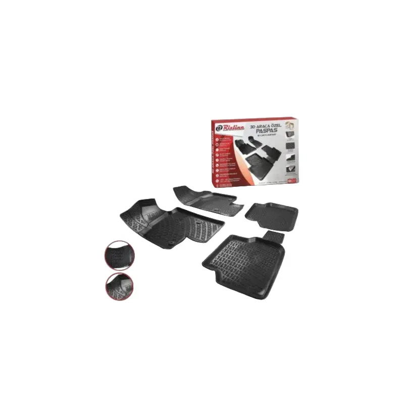 Floor Mats for Renault Clio 4 3D