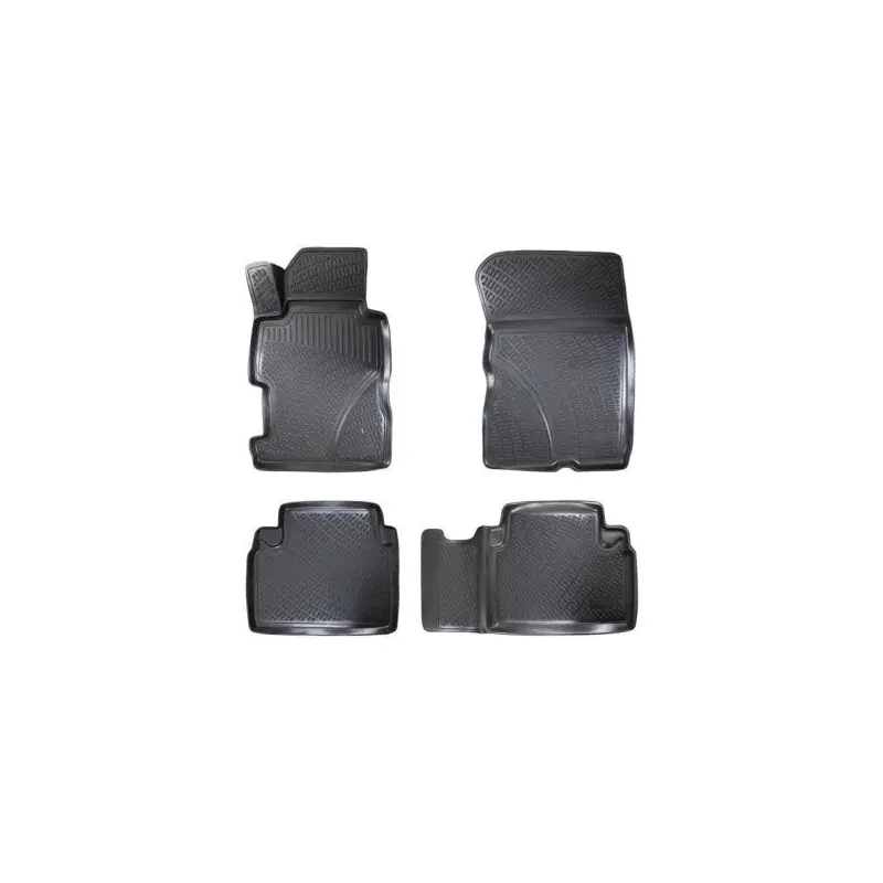 Floor Mats for Honda Civic Sedan 2006-2012 3D Black Mats