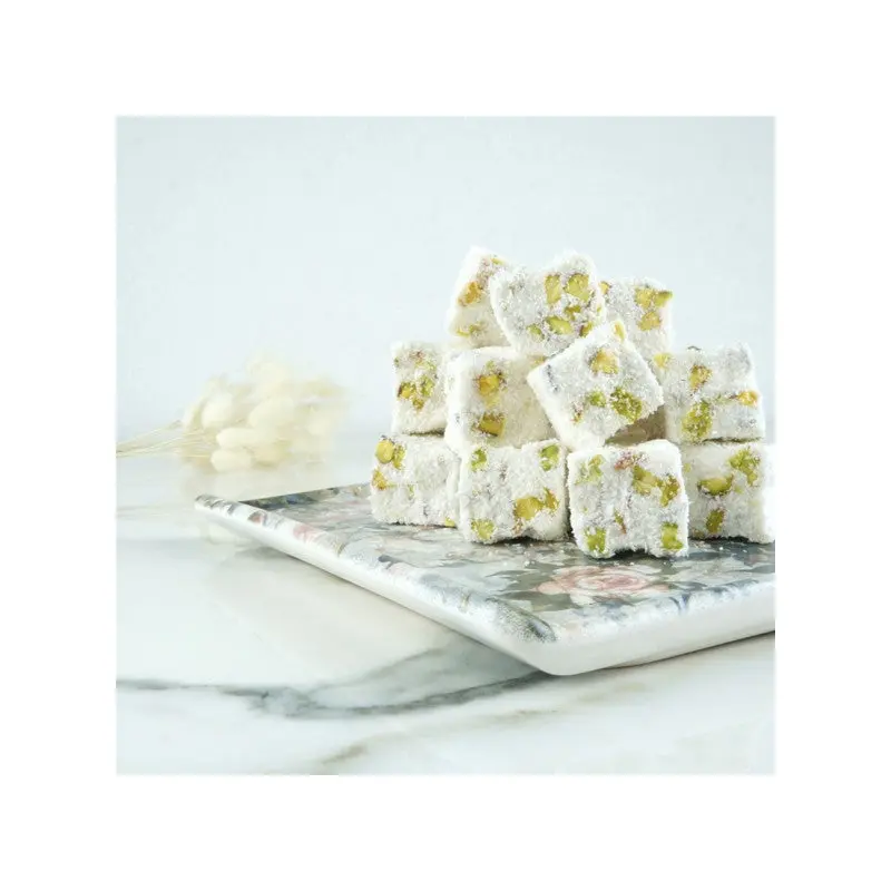 Coconut Double Pistachio Turkish Delight 1000 Gr