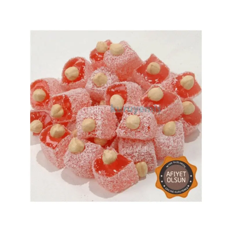 Hazelnut Rose Turkish Delight 1000 Gr