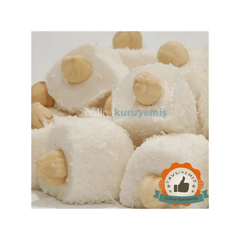 Hazelnut White Turkish Delight 1000 Gr