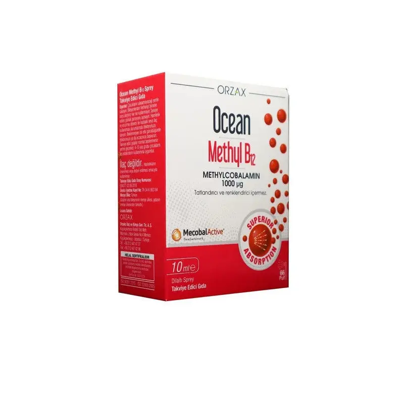Ocean Methyl Cobalamin B12 Sprey 10 Ml