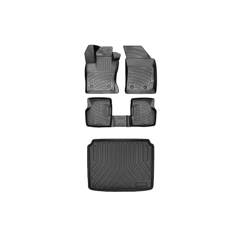 Floor Mats and Cargo Liner for Renault Symbol 2008-2012 Custom 3D