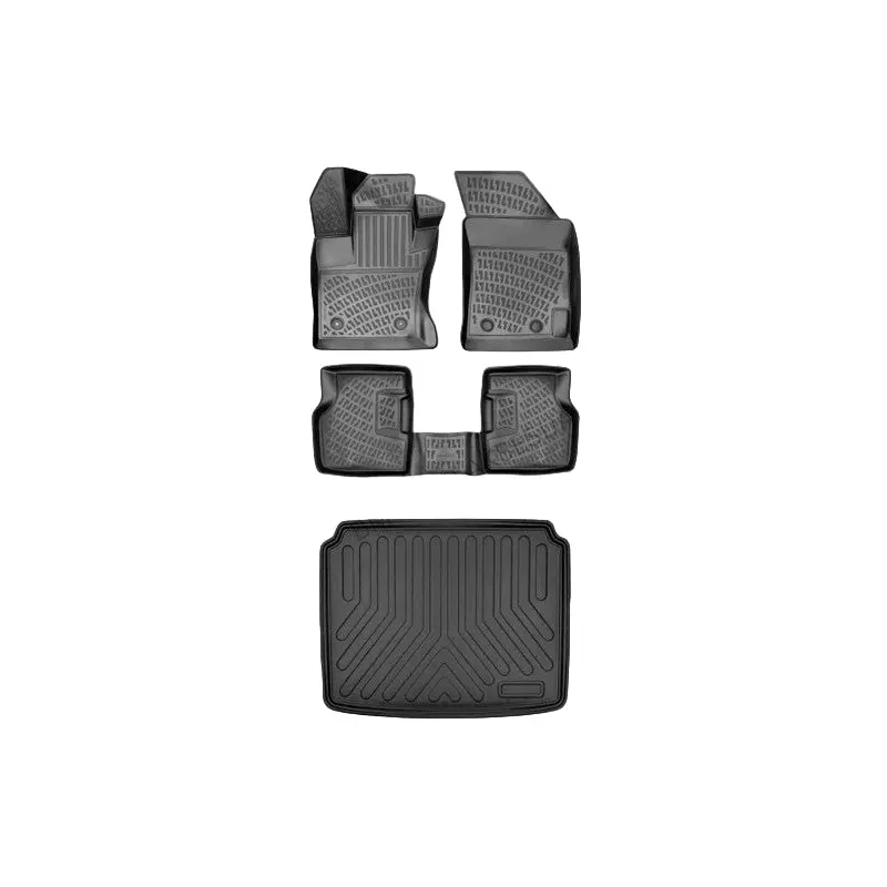 Floor Mats and Cargo Liner for Seat Altea 2004-2015 Custom 3D