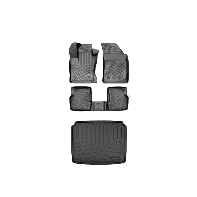 Floor Mats and Cargo Liner for Seat Ibiza III 2002-2008 Custom 3D