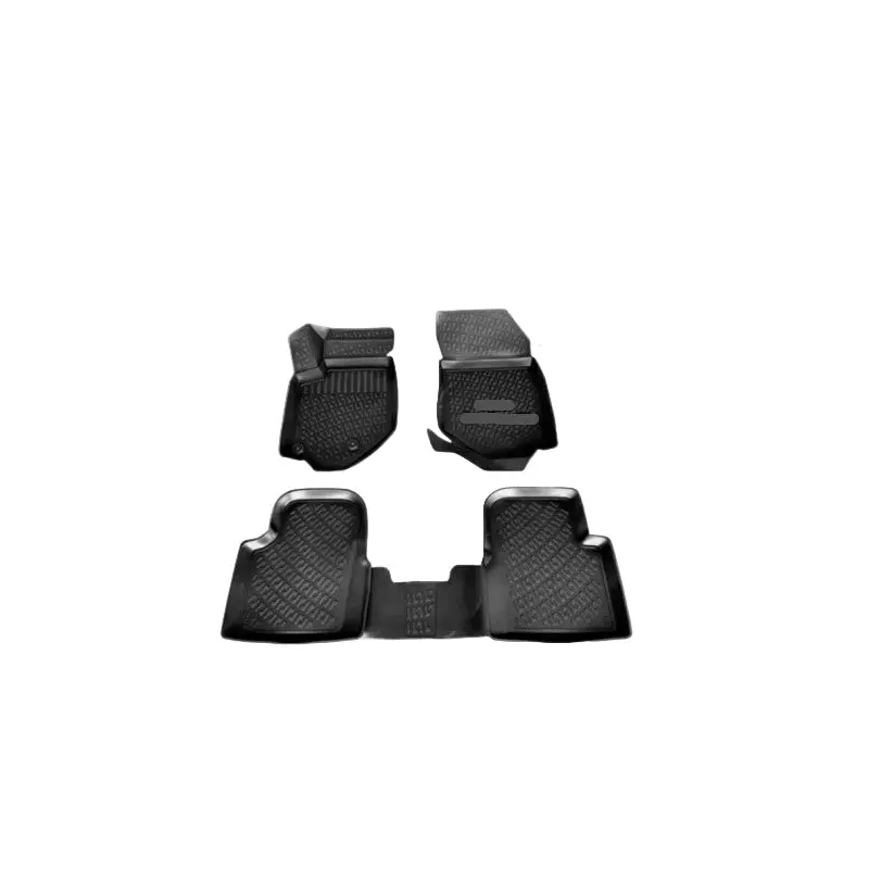 Floor Mats for Peugeot 2008-2020 or Newer 3D Black Custom Mats 4Pcs