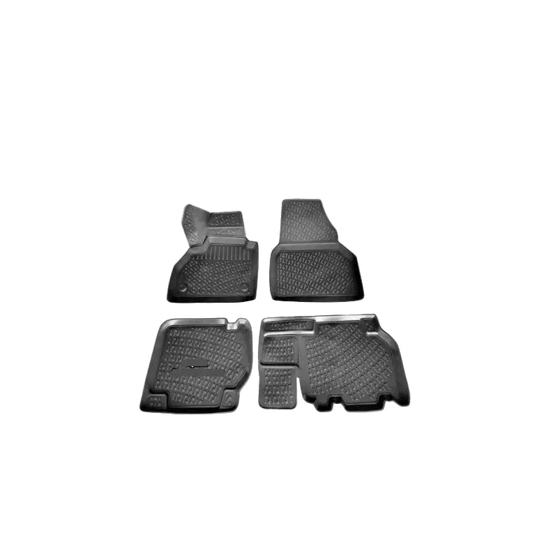 Floor Mats for Renault Kangoo 2 2015-2020 3D Black Custom Mats 4Pcs Set