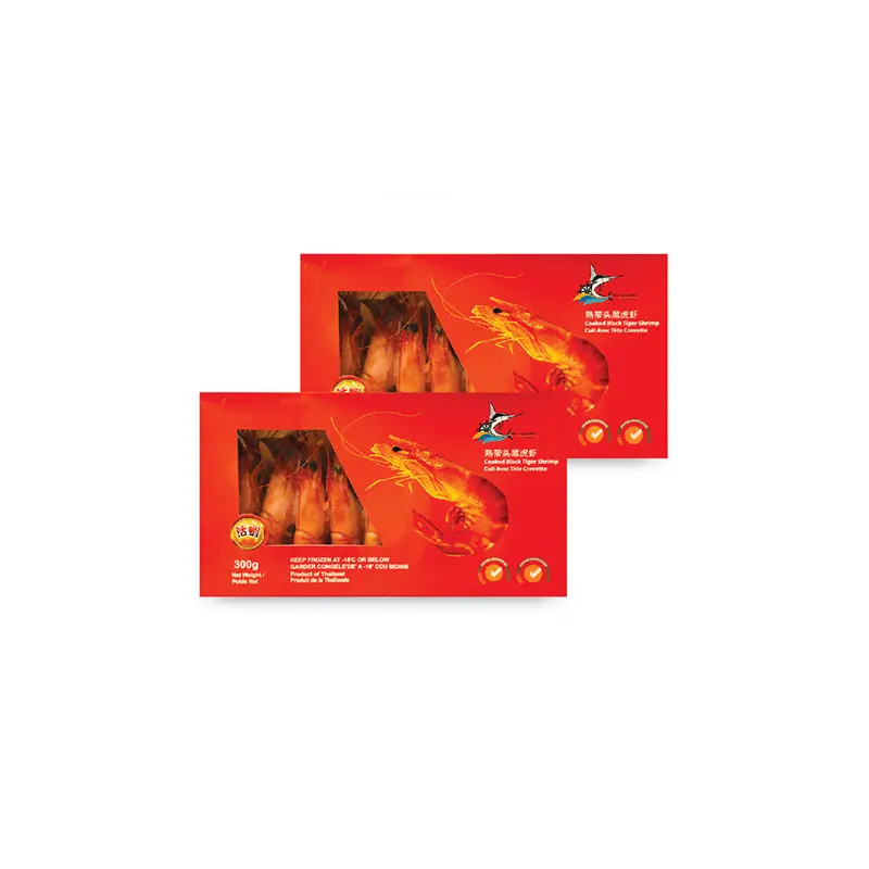 Best Quality Cooked Black Tigar Shrimp