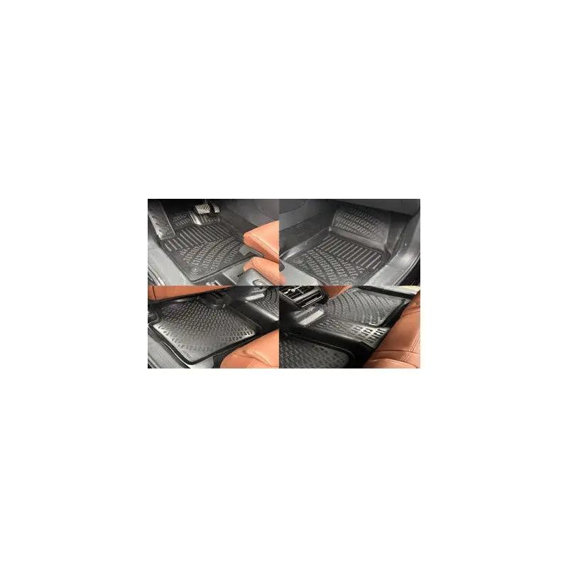 Floor Mats for Skoda Kodiaq 2024 or Newer 3D Black Car Mats