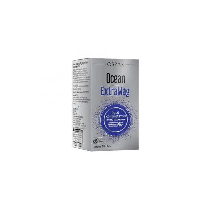 Ocean Extramag Triple Combination Food Supplement 60 Tablets