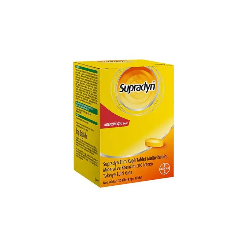 Supradyn Coenzyme Q10 30 Tablets