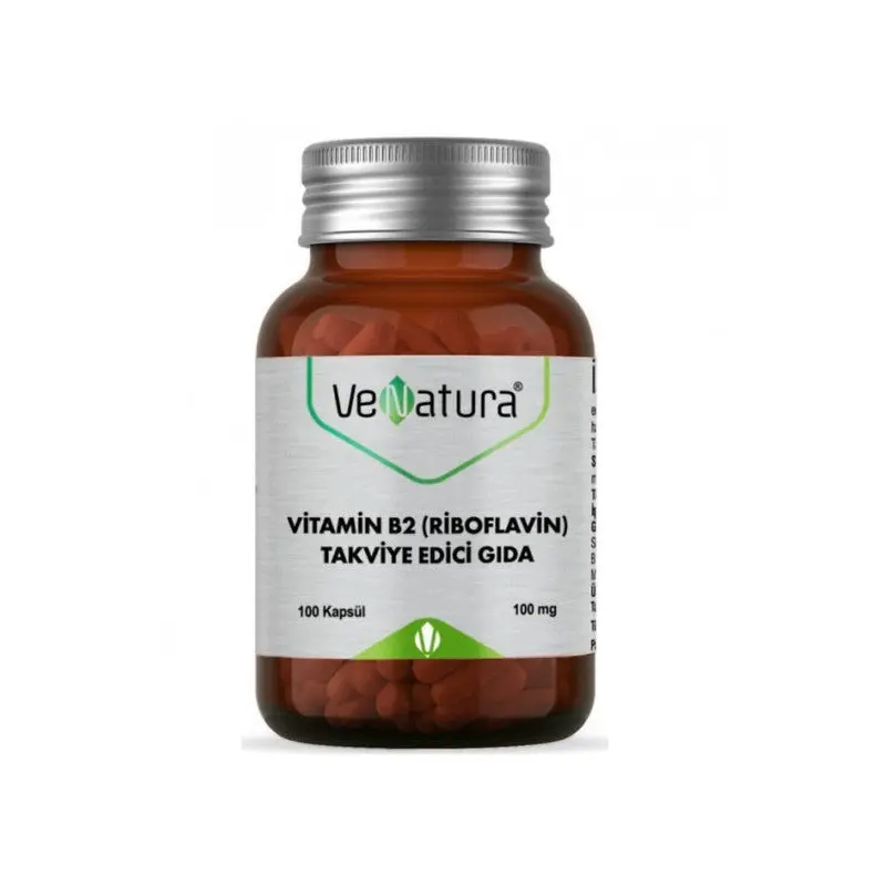 Venatura Vitamin B2 Riboflavin 100 Mg 100 Capsules
